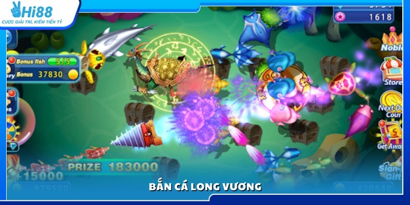 Top 10 bắn cá đổi thưởng Game Bắn Cá Long Vương 